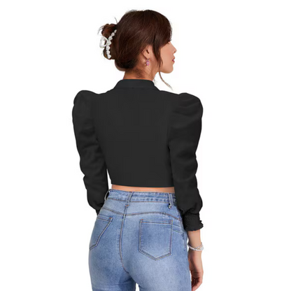 Polished Crop Shirt