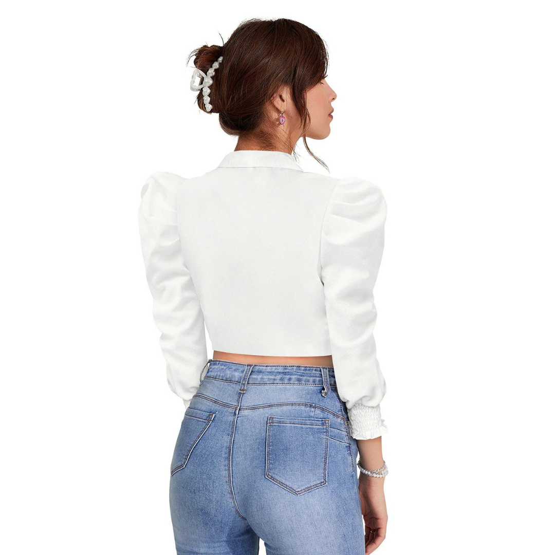 Polished Crop Shirt