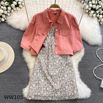 Ana Denim jacket dress