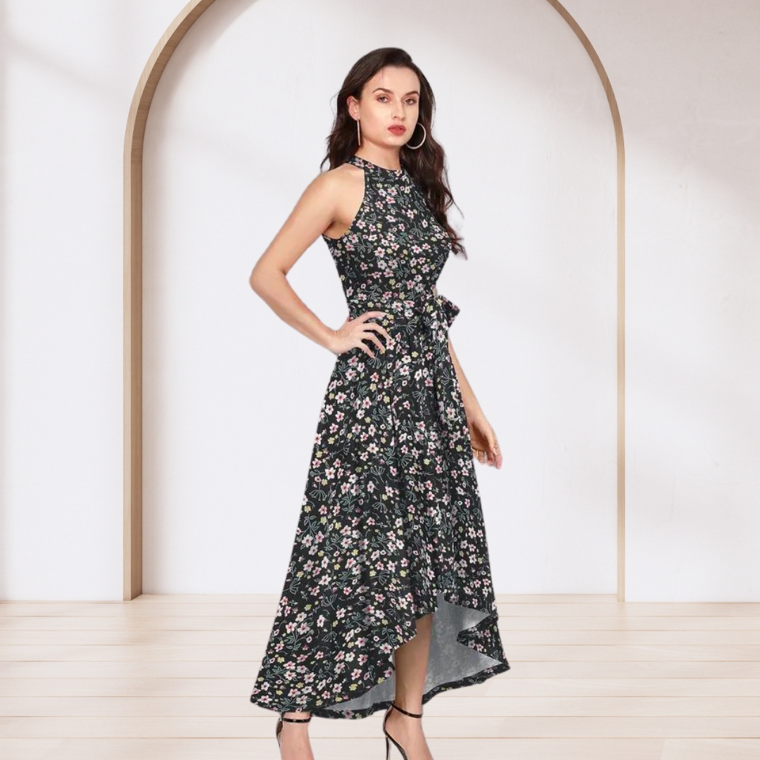 HalterPrint Gown B